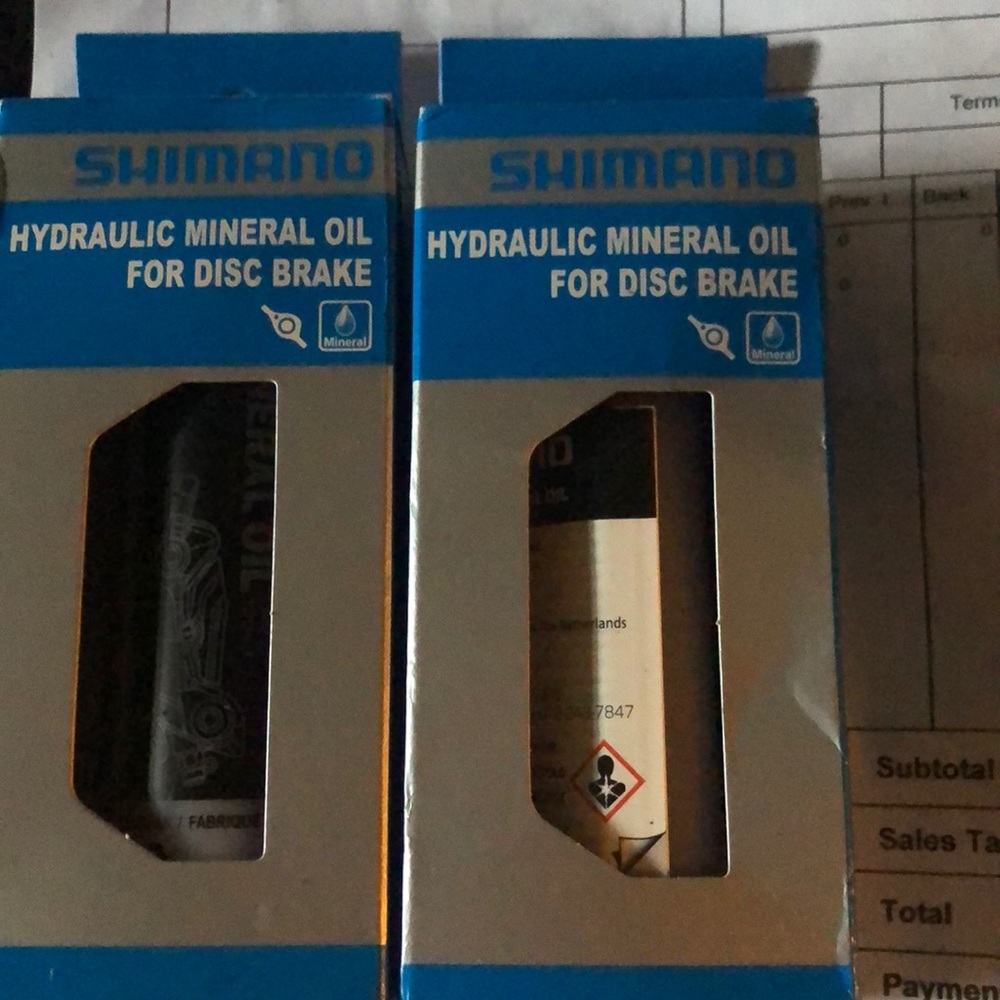 Hydraulic Mineral Oil for disc brake